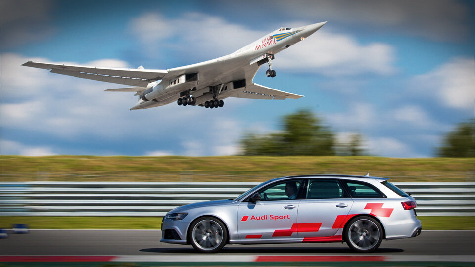 Феноменальная и пугающая мощь — это то, о чём думаешь, глядя на RS 6 и Ту-160