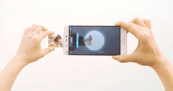 XPRINT Pocket AR Photo Printer в действии