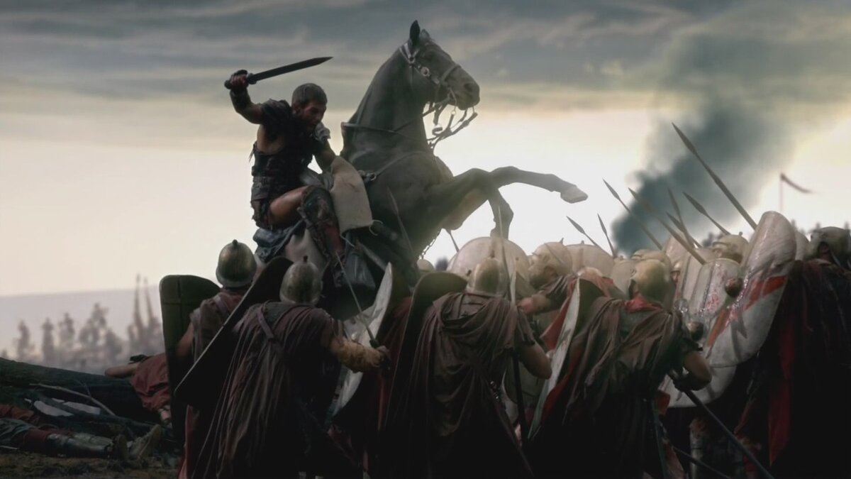 Бегство из капуи от имени гладиатора. 300 Спартанцев битва.