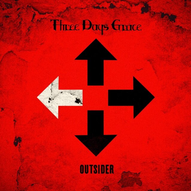 Обложка альбома Three Days Grace "Outsider"