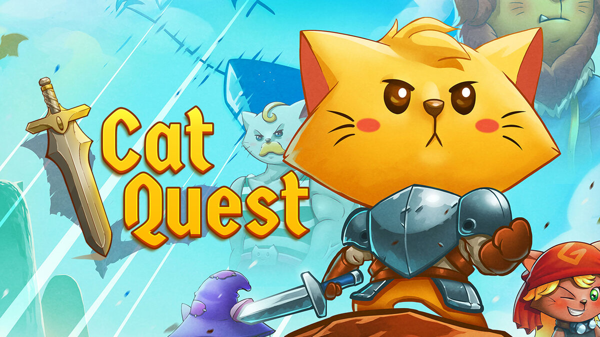 Cat Quest ДОВАКОТ. Кошачий квест. Игра котики. Cat Quest 1.