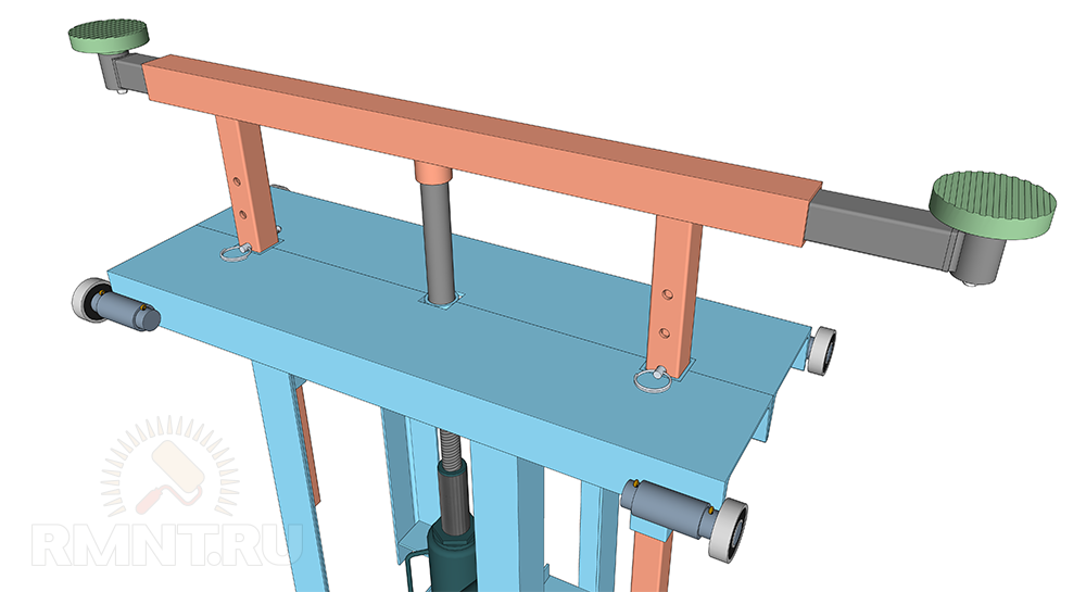 Автомобильный подъемник для гаража своими руками