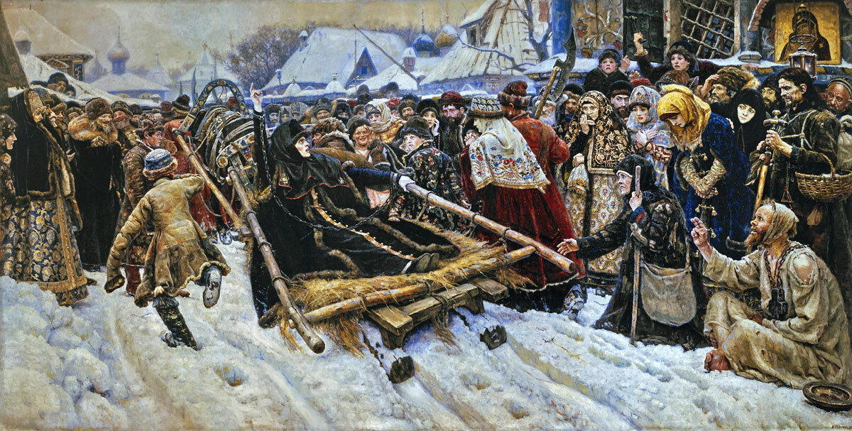Василий Суриков «Боярыня Морозова», 1887
