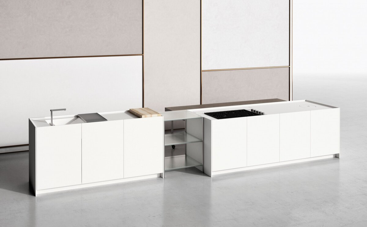 Кухня Combine по проекту Пьеро Лиссони (Piero Lissoni), Boffi