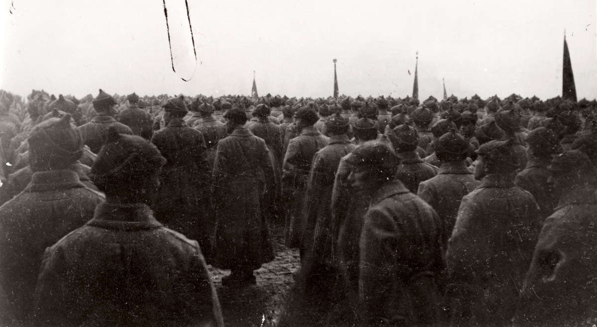 Репетиция большого военного парада на Красной площади, 1932 