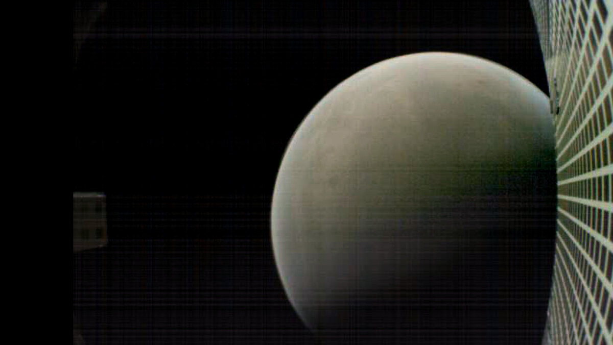 Изображение получено камерой MarCO-B. NASA/JPL