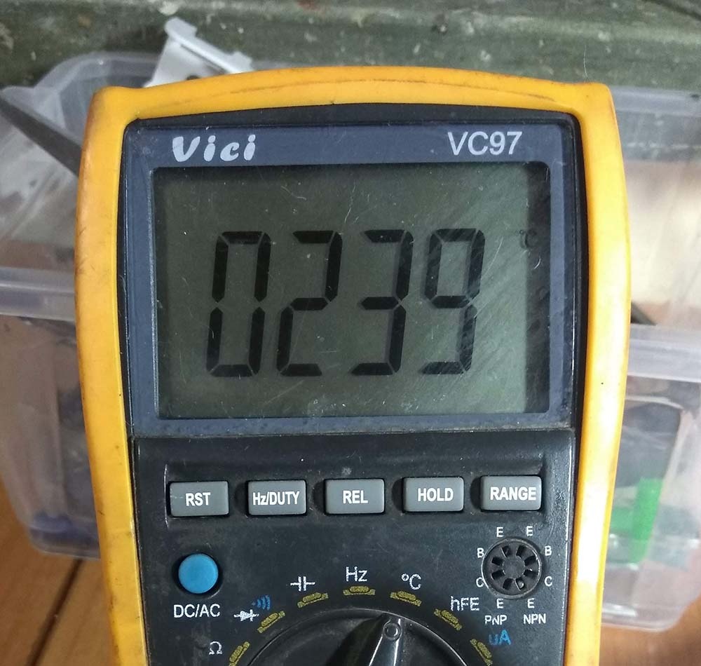 Результат составил 239 градусов. 