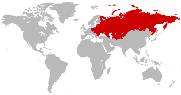 СССР на карте мира