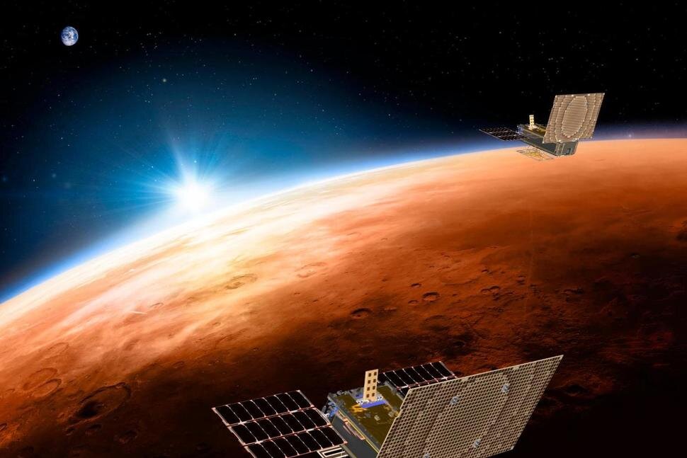 «Викинг-1» является первым зондом, который отправился к Красной планете в рамках миссии НАСА под названием «Викинг».