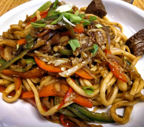 Вок с говядиной