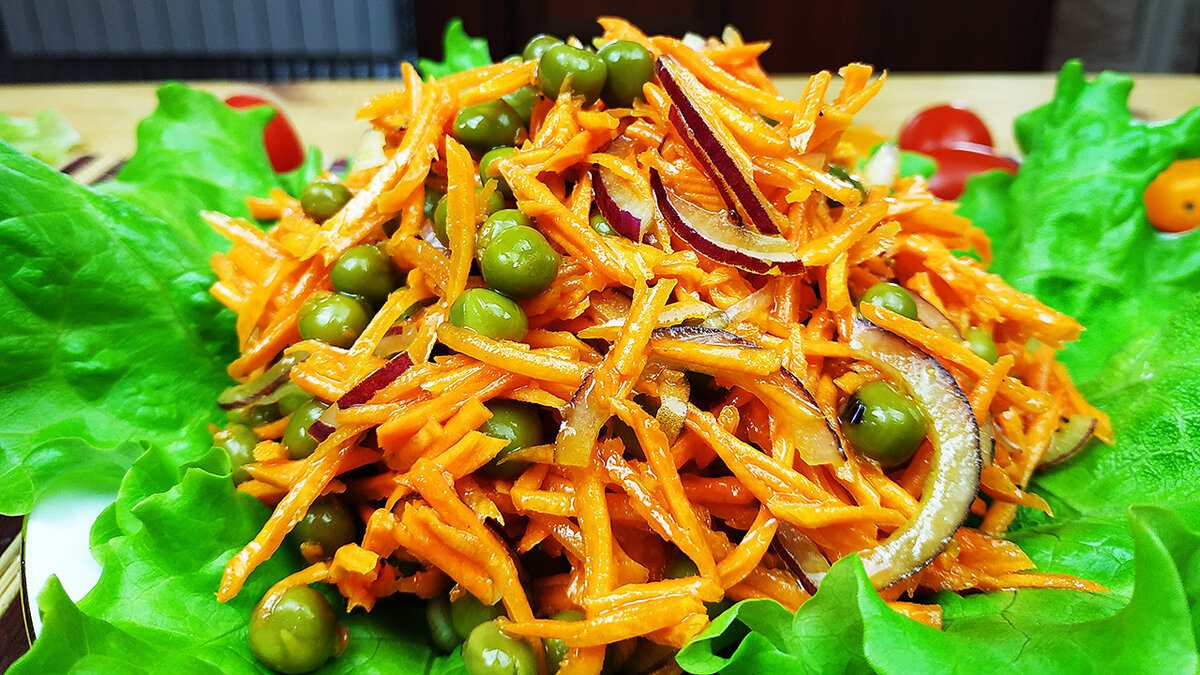 Овощной салат за 5 минут