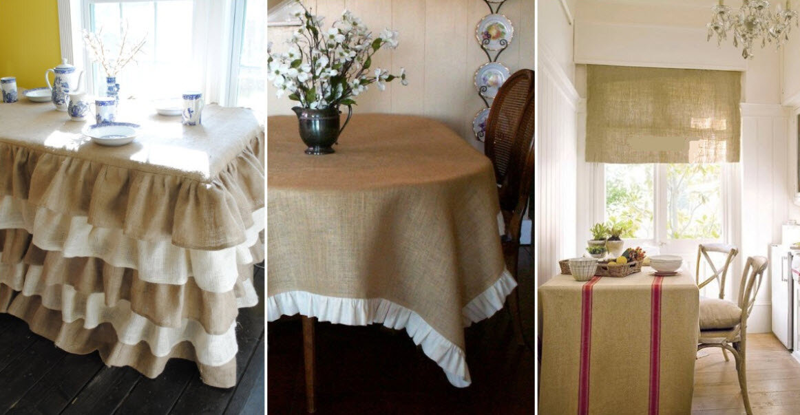 Мебель из мешковины: 10 оригинальных идей для декора вашей квартиры