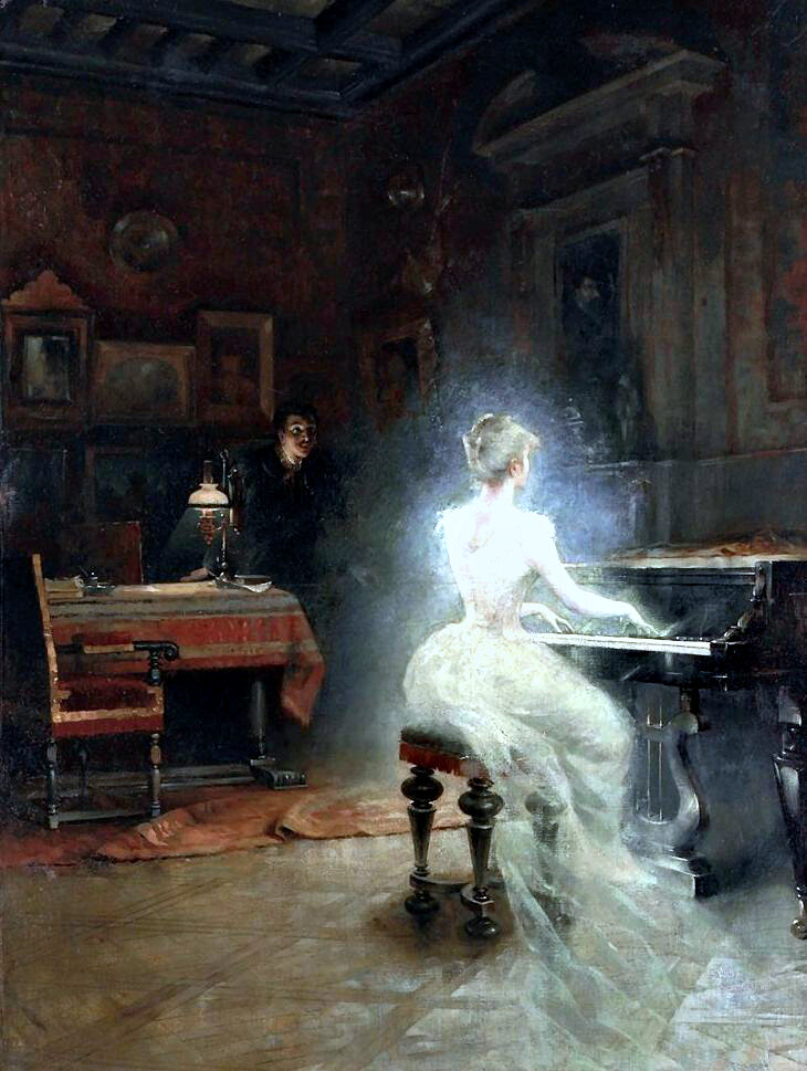 George Roux (1850-1929), "Дух"