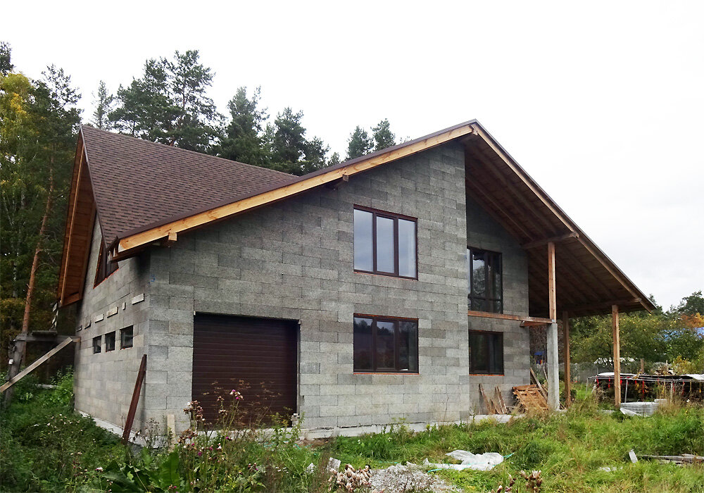 Дом. Вид с юго-запада