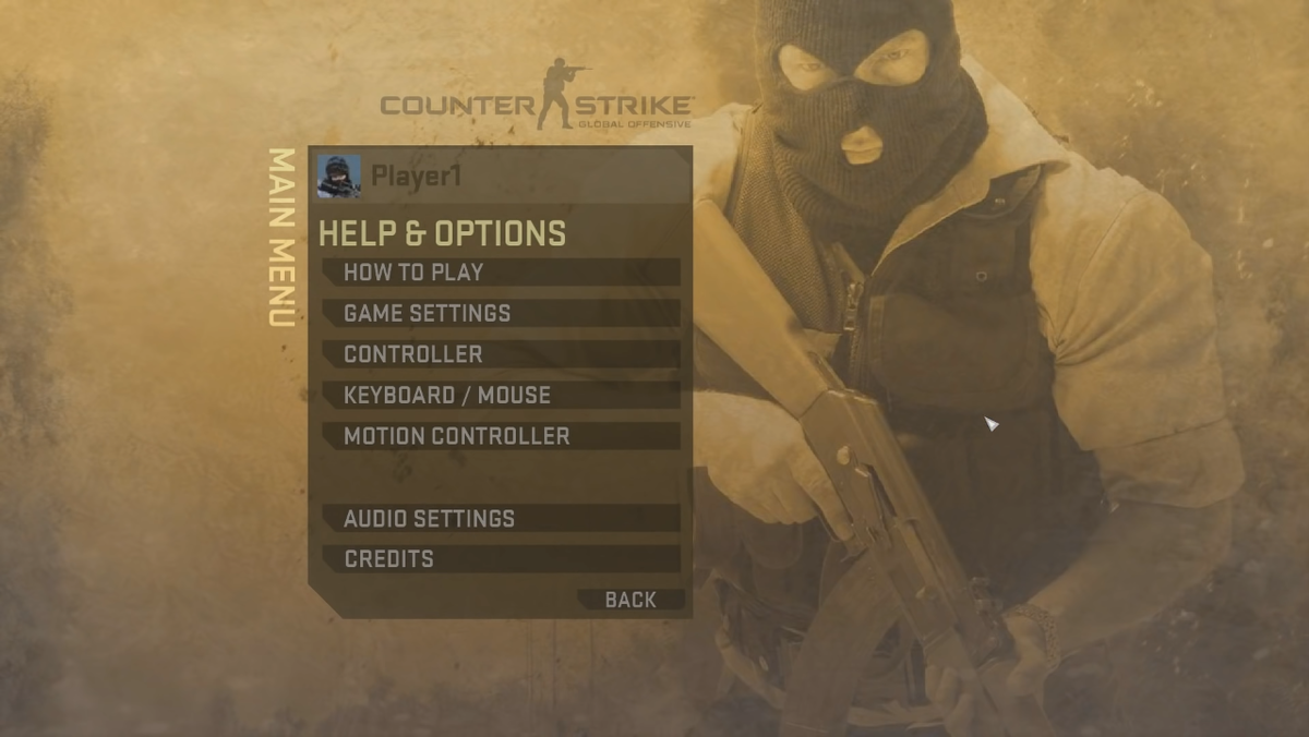 Главное меню