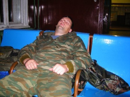 На вокзале Сосногорска )). Фото автора