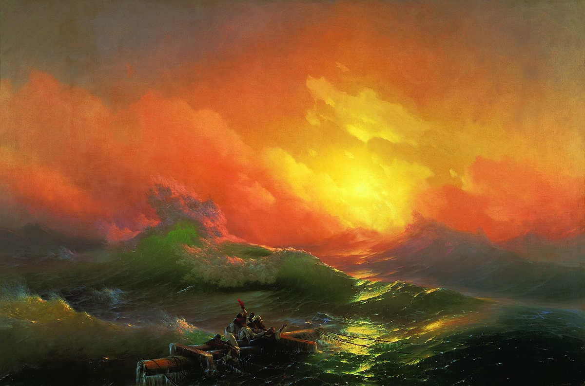 Айвазовский говорил, что море — это его жизнь. Художник считал, что, прожив триста лет, он все равно бы увидел даже спустя такое время в море что-то новое.-2