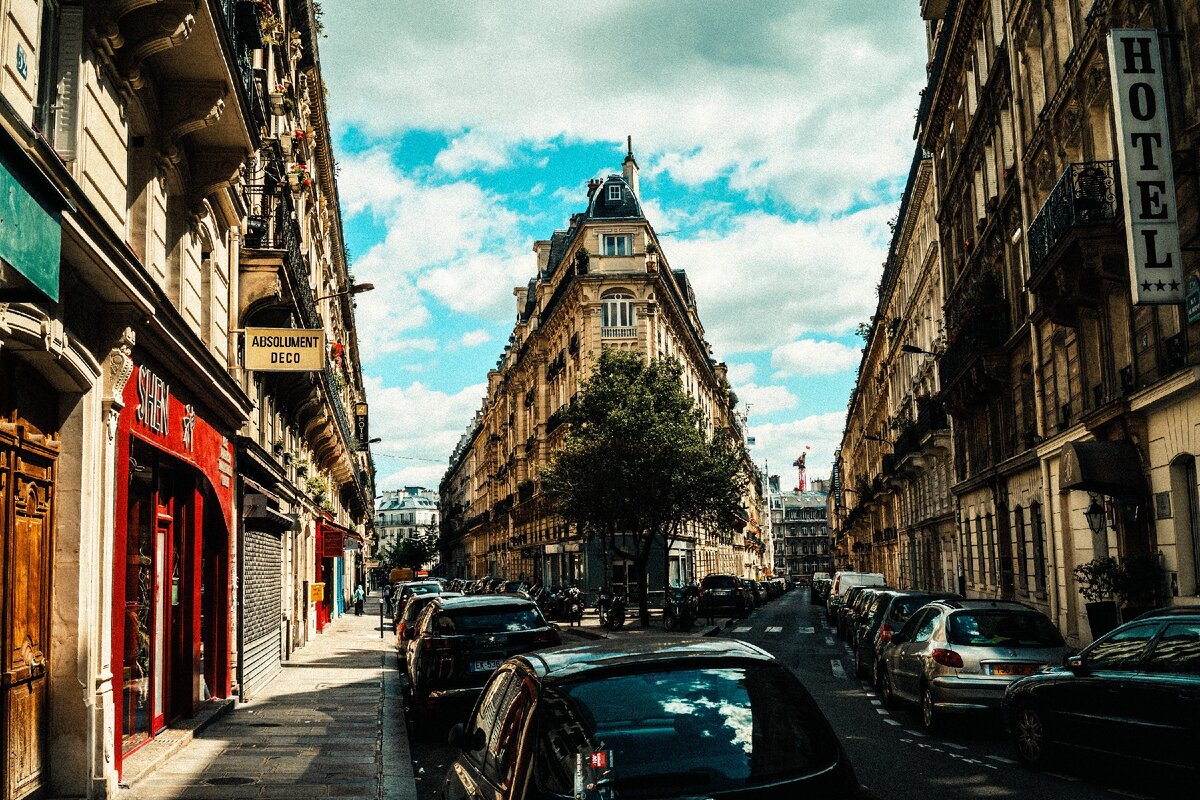 Парижская улица Моску. 