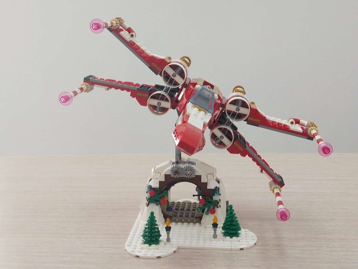 LEGO Star Wars 4002019 Christmas X Wing legoman russia