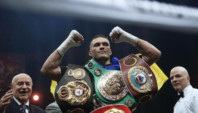 Чемпион Энтони Джошуа