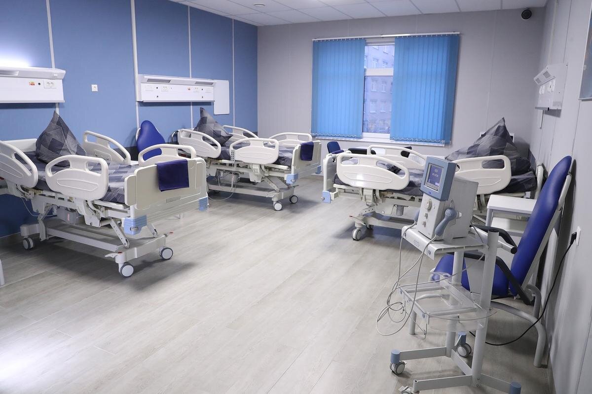 Новый корпус Александровской больницы. Фото: пресс-служба администрации Петербурга