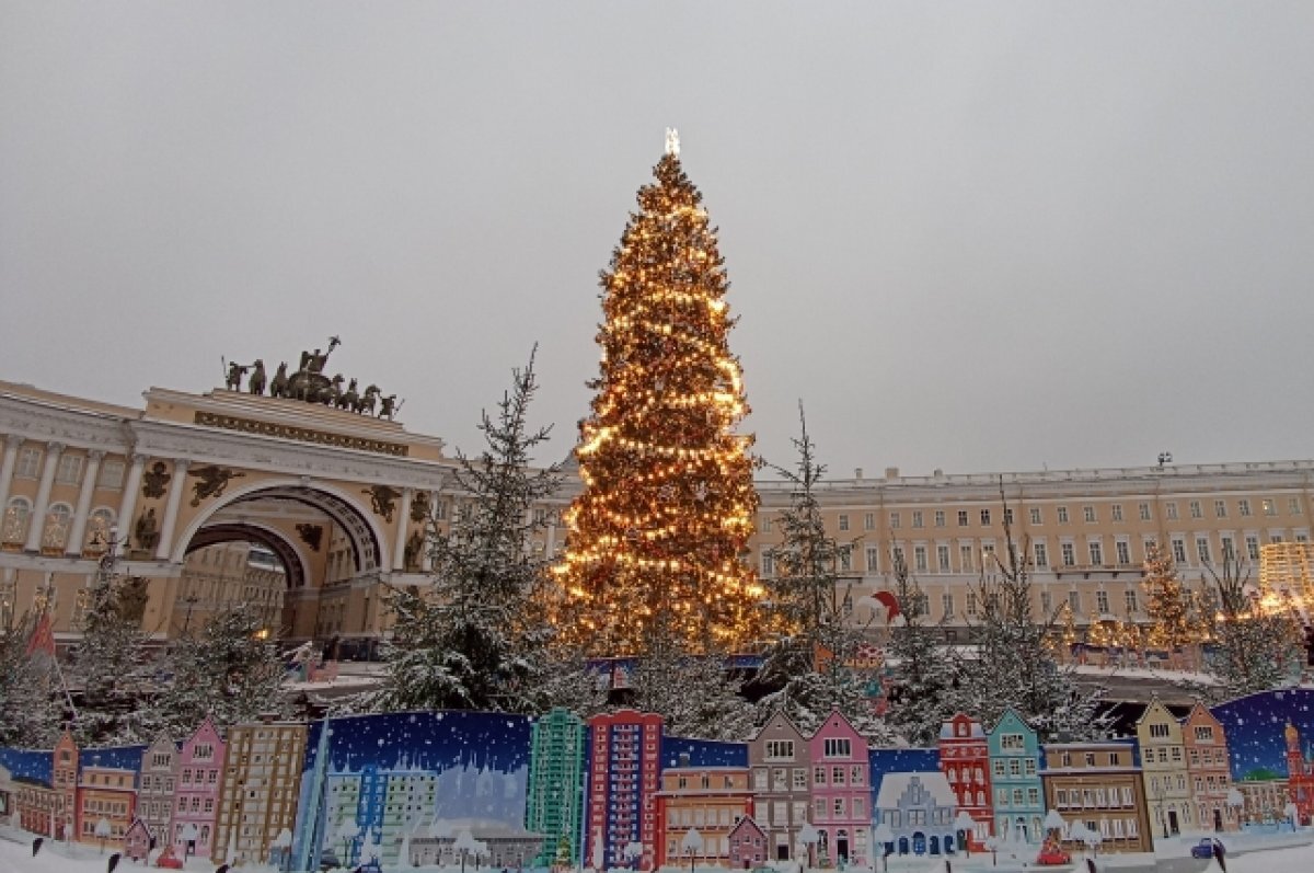    Экстремально теплая погода уходит из Петербурга 2 января