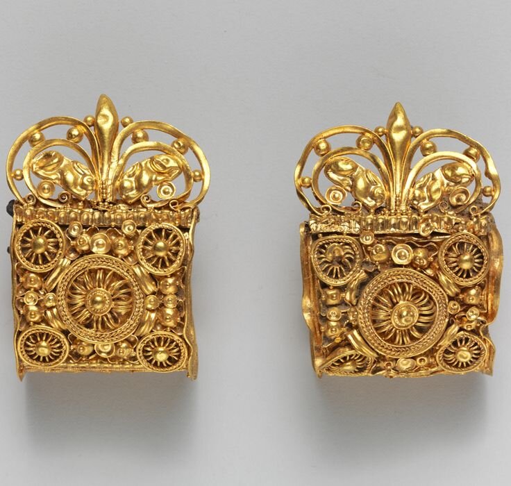 Этрусские серьги