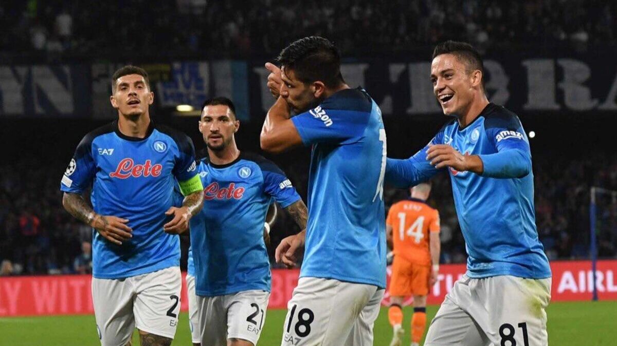    Футболисты "Наполи"© пресс-служба клуба "Наполи"