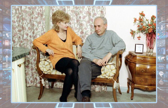 Регина Дубовицкая с мужем.