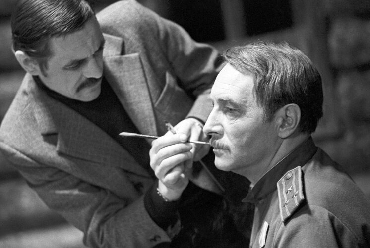 Съемки фильма "Фронт за линией фронта", 1977 год © Анатолий Ковтун/ТАСС