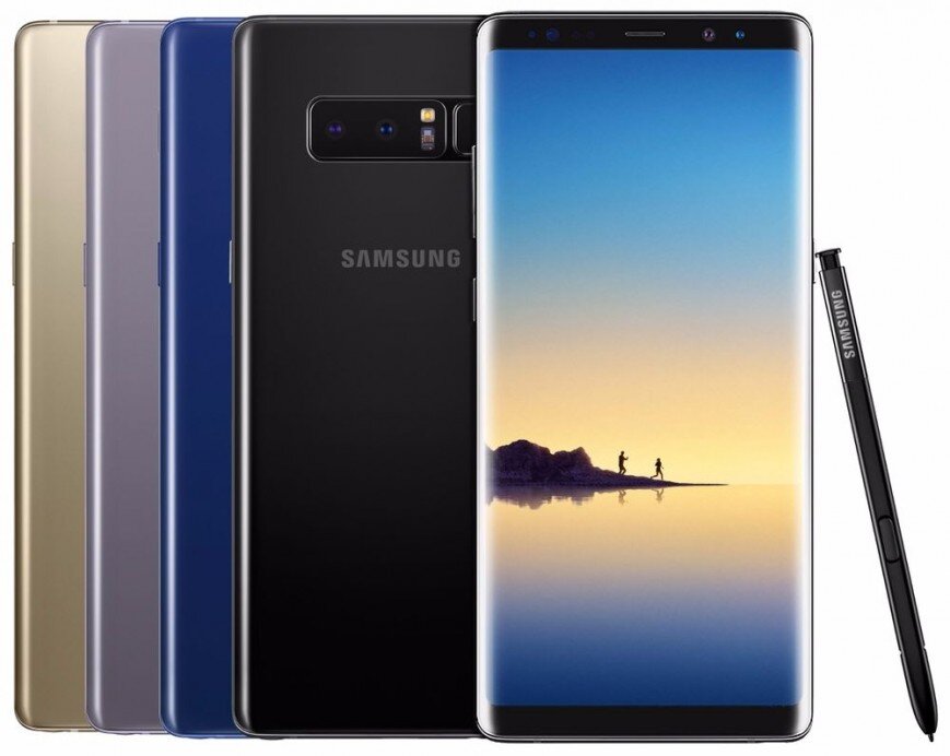 Смартфоны galaxy note 8