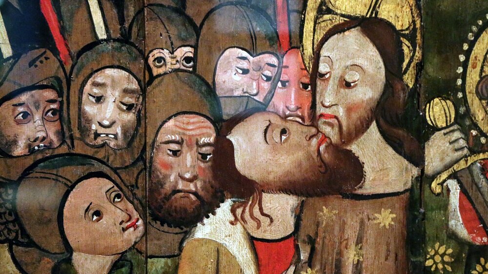 Где находится картина поцелуй иуды джотто