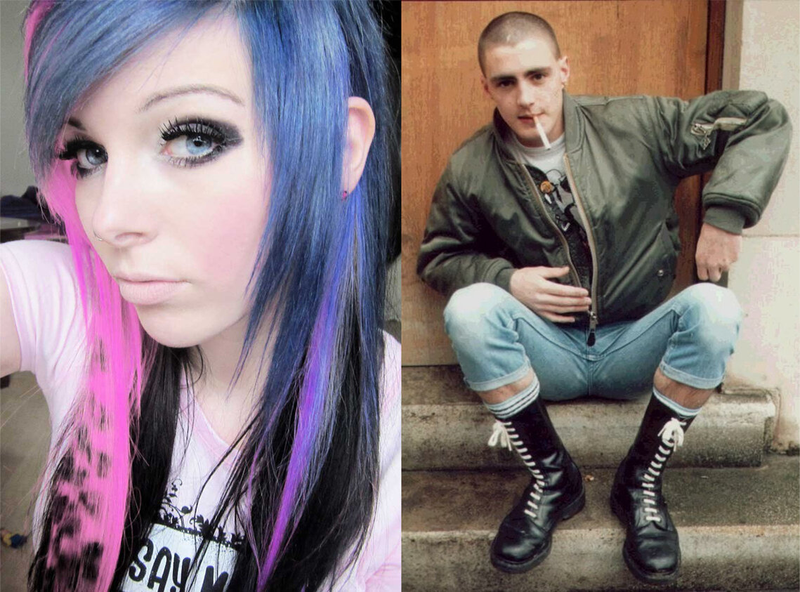 Противоборство двух субкультур...