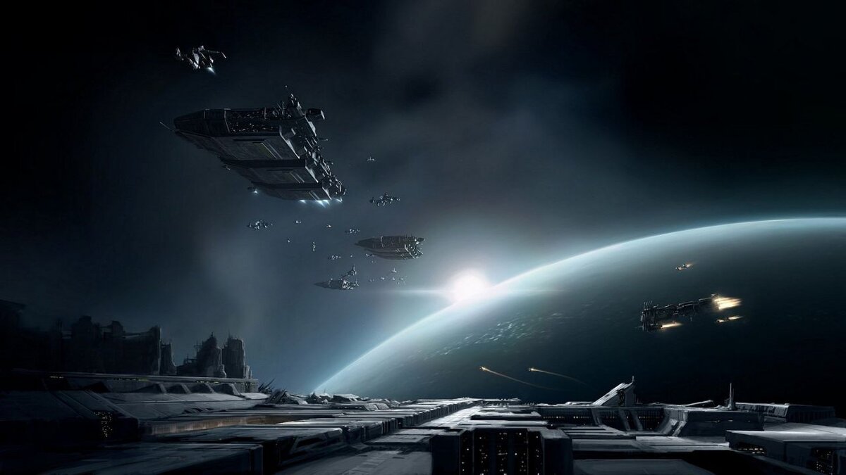 Кадр из игры EVE Online