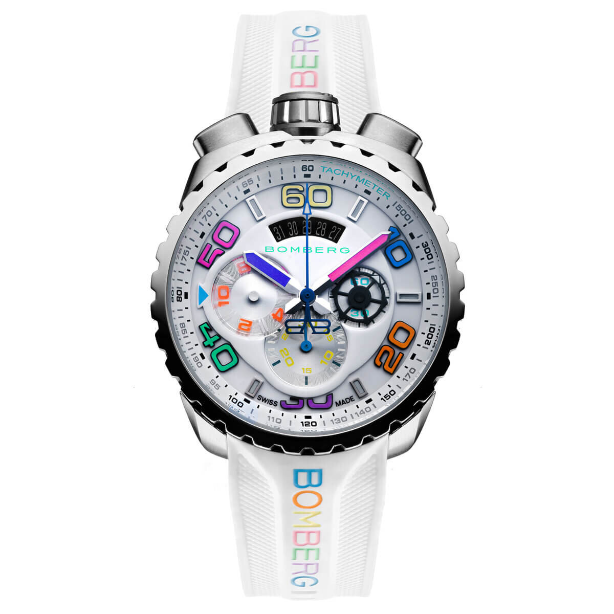 Bomberg Bolt-68 Chroma II Ice Steel 45 mm