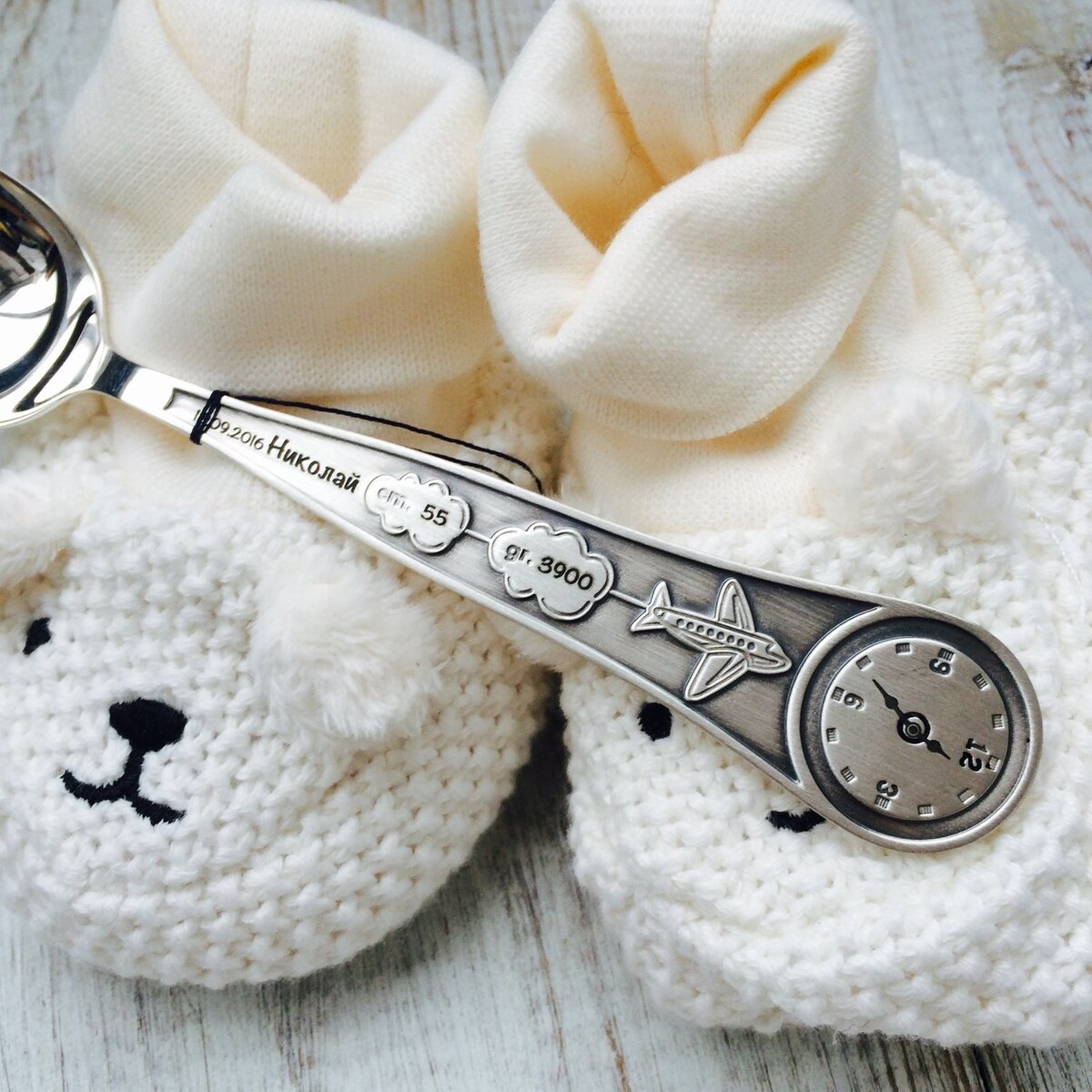 Ложка из серебра