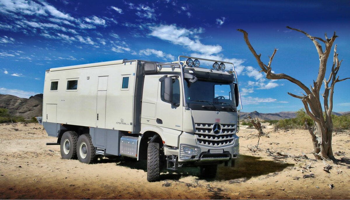 Mercedes Benz Zetros 6x6 автодом