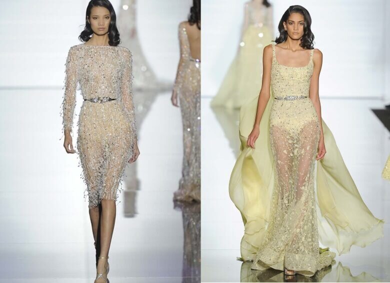 Кабану придутся по вкусу платья красного цвета, но здесь женщин поджидают трудности: не стоит удивляться, если другие дамы отдадут предпочтение той же гамме. Чтобы избежать неприятных сюрпризов, не ограничивайте выбор алой, пурпурной или коралловой палитрой, оттенки оранжевого либо бордового станут более оригинальными решениями.


Беспроигрышными окажутся золотистые либо серебристые ткани с металлическим блеском, поскольку хрюшка ценит яркие вещи не меньше, чем ее предшественница собака.


Если же вам к лицу сдержанная расцветка, сделайте ставку на оттенки, которые можно увидеть в языках пламени. Коричневый, желтый, синий и фиолетовый позволят отыскать вариант, оттеняющий природную красоту, и заодно угодить хозяйке 2019 года.


Поскольку покровительствующий знак любит роскошь, то и материал следует выбирать соответствующий.
Для встречи Нового года лучше всего подойдут: 
натуральный шелк;
бархат;
атлас;
органза;
парча.

Ткани можно украшать пайетками, стразами или золотистой вышивкой, но не стоит забывать о чувстве меры. Кабан любит переливы и блеск, тем не менее ему свойственен хороший вкус, поэтому наряд дамы не должен напоминать новогоднюю елку.

Если женщина хочет привлечь к себе внимание, стоит сделать ставку на качество материала, и платье поможет стать королевой новогоднего бала.

Чтобы блистать в торжественный вечер, обратите внимание на следующие модные нюансы:
1. Безупречный выбор для юных прелестниц – коктейльные модели. Они не сковывают движений и дадут возможность потанцевать.
2. Делайте ставку на легкие ткани и пышные юбки, причем дизайнеры предлагают отдать предпочтение ультрамодным решениям, декорированным асимметричными оборками. Когда фигура далека от идеала, недостатки поможет спрятать актуальная в нынешнем сезоне многослойность.
3. Придайте образу воздушности, используя кружевные ткани для базы, добавьте роскоши с помощью бархата и завершите праздничный ансамбль, набросив объемный шарф.
4. Чтобы образ соответствовал праздничному настроению, обратите внимание на модели, украшенные перьями или бахромой. Если не хочется злоупотреблять специфической отделкой, используйте ее при выборе сумки или накидки, что добавит наряду шика.
5. Прозрачные и полупрозрачные ткани держат позиции на подиумах, и грядущий год не становится исключением. Пусть холода не позволяют полностью нарядиться в легкий гипюр, можно подчеркнуть соблазнительность с помощью оригинальных вставок из модного материала на платье, использовать его в аксессуарах. Асимметричный крой сделает интереснее даже незатейливый фасон, поэтому не упускайте возможности продемонстрировать точеное плечико. Его изящность привлечет больше внимания, чем самое смелое декольте, а девушка при этом не будет выглядеть вульгарно.

Оригинальные платья на встречу Нового 2019 года представлены в фото ниже. Шикарные новинки понравятся и юным особам, и дамам постарше. 

