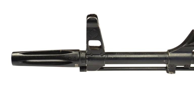 Щелевой пламегаситель на АК-74