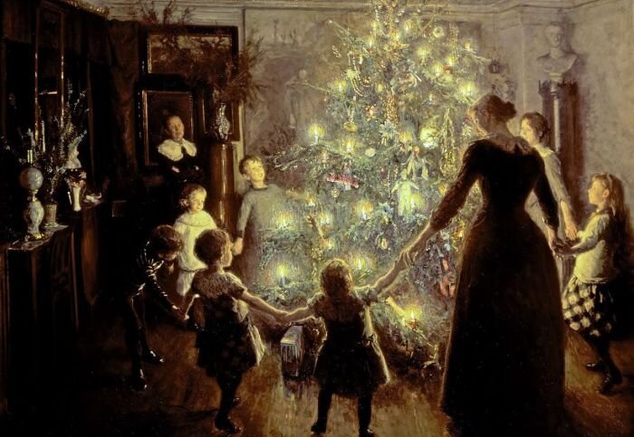 Вигго Юхансен. Светлое Рождество.