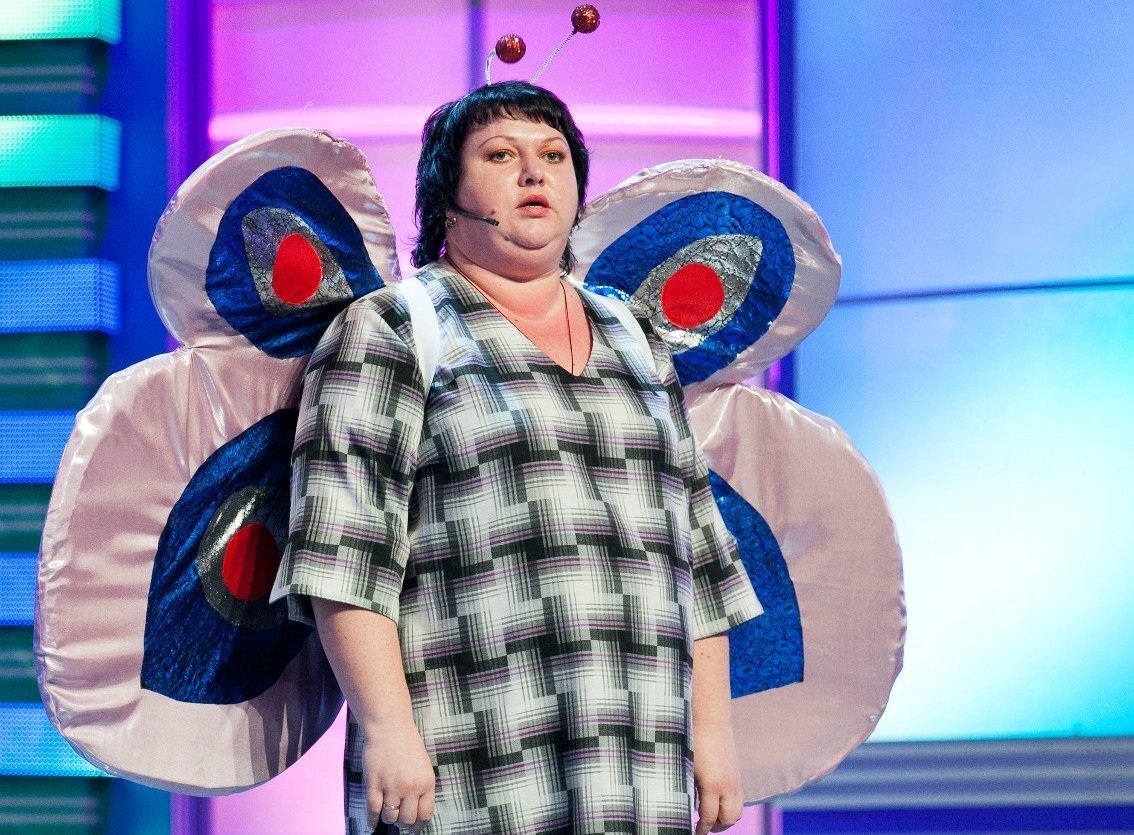 Ольга до похудения