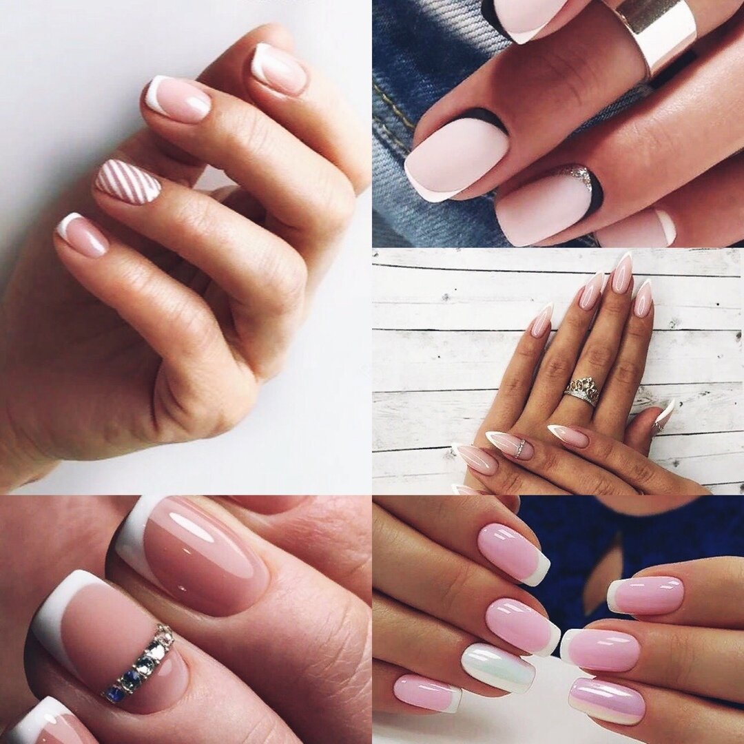 Бьюти Вита, френч, маникюр, ногти, маникюр 2019, дизайн френч