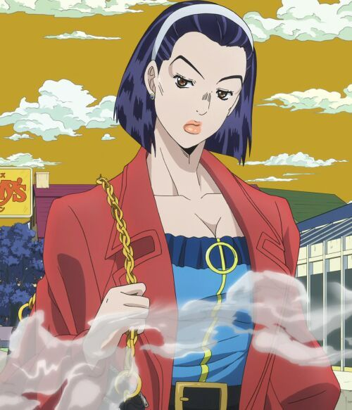 мать Джоске, Томоко Хигашиката из аниме адаптации Diamond is Unbreakable