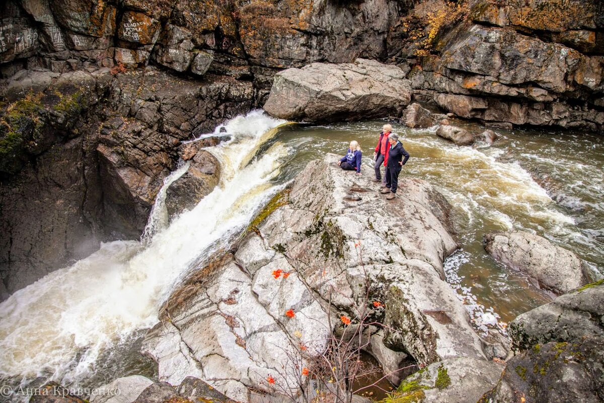 Водопад богунай красноярский край река богунай фото