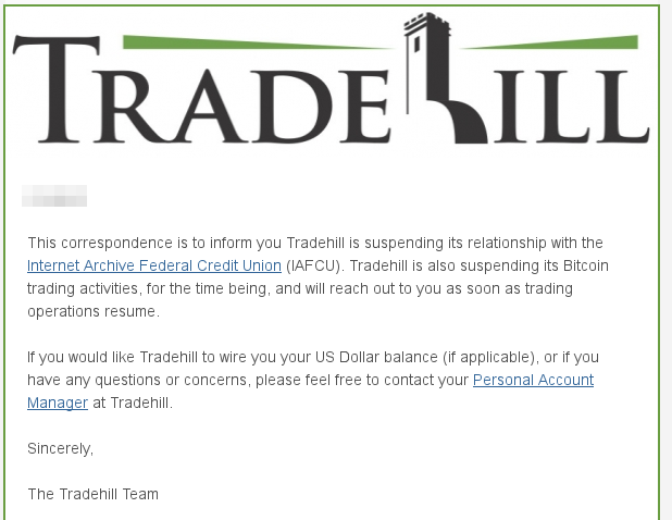                              TradeHill Btoken Bank