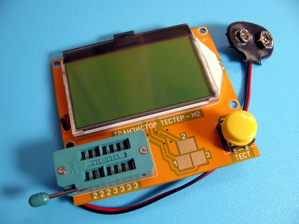 Транзистор-тестер, как он есть.