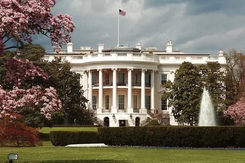 Белый дом в Вашингтоне.