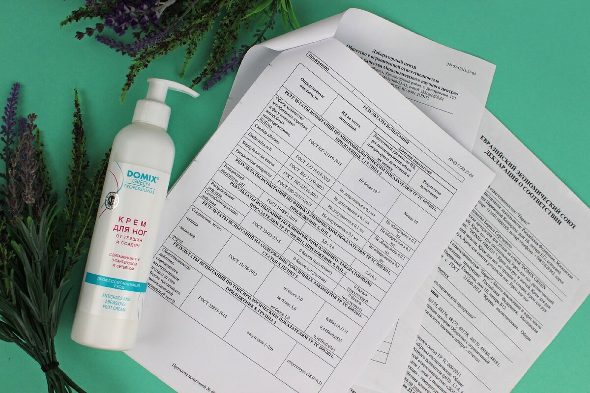 Протокол испытаний и Декларация о соответствии - документы, подтверждающие качество и безопасность косметического средства
