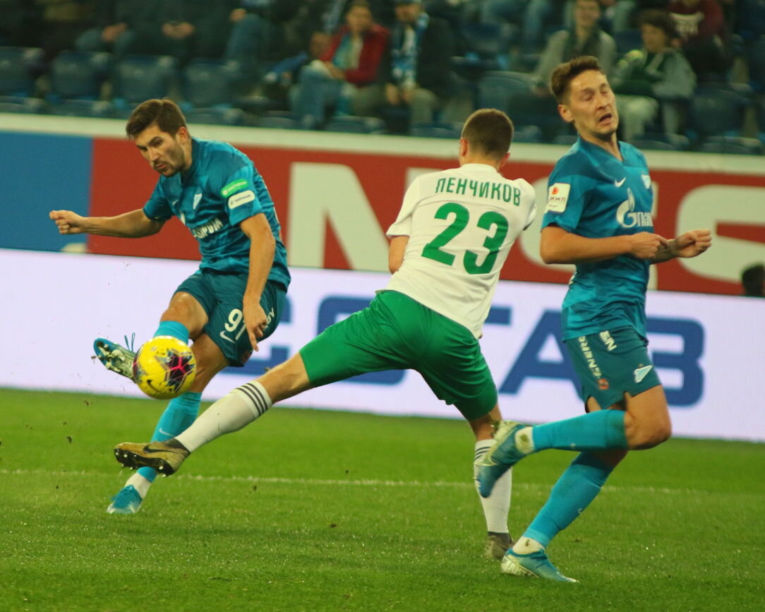 "Зенит" разгромил "Томь" в Кубке России со счетом 4:0