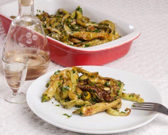 Чорбаджийский  Перец из Болгарии с чесноком 